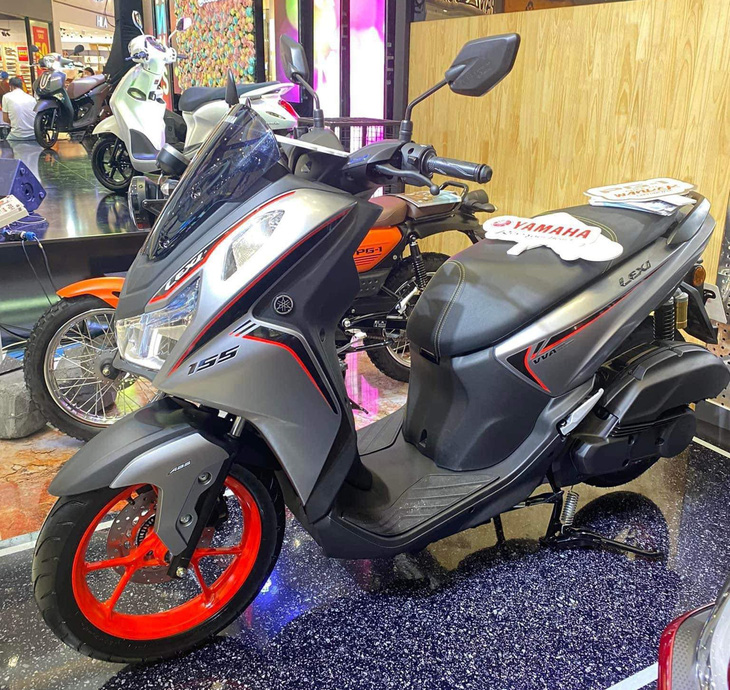 Yamaha LEXi 155 2024 được trưng bày tại một trung tâm thương mại ở TP.HCM - Ảnh: Yamaha LEXi Vietnam Fanclub