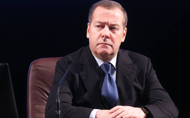 Phó chủ tịch Hội đồng An ninh Nga Dmitry Medvedev - Ảnh: TASS