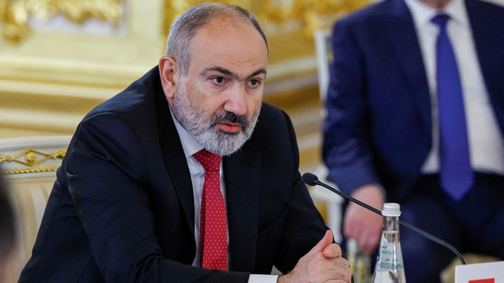 Thủ tướng Armenia Nikol Pashinyan - Ảnh: REUTERS