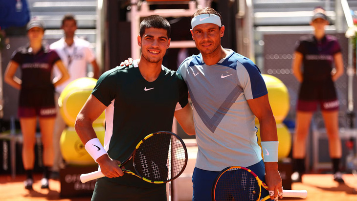 Cặp đánh đôi Nadal - Alcaraz rất được kỳ vọng tại Olympic Paris 2024 - Ảnh: GETTY