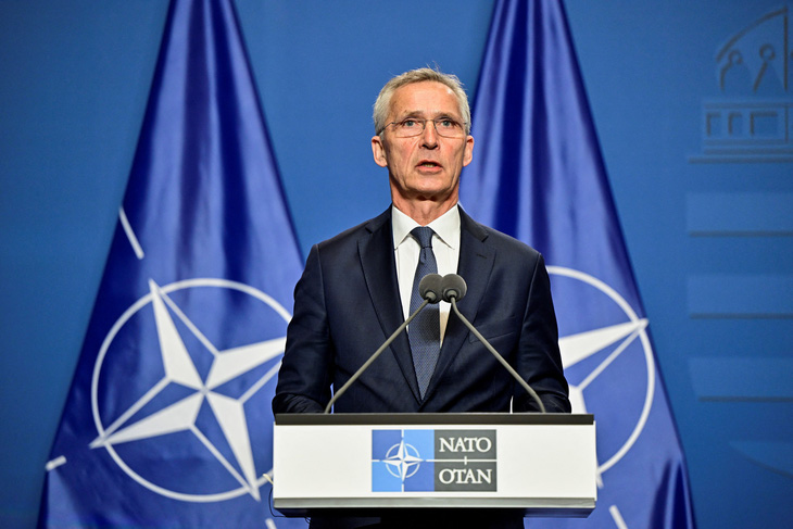 Tổng thư ký NATO Jens Stoltenberg - Ảnh: REUTERS