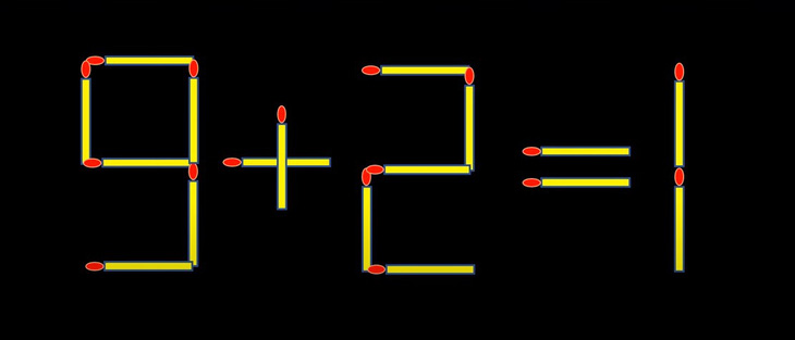 Thử tài IQ: Di chuyển hai que diêm để 7+1=6 thành phép tính đúng- Ảnh 3.