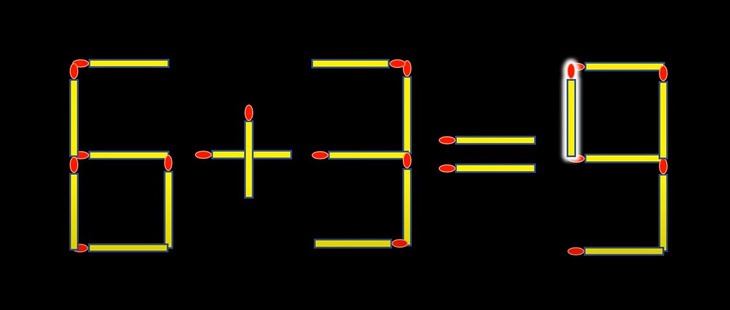 Thử tài IQ: Di chuyển hai que diêm để 1+4=6 thành phép tính đúng- Ảnh 4.