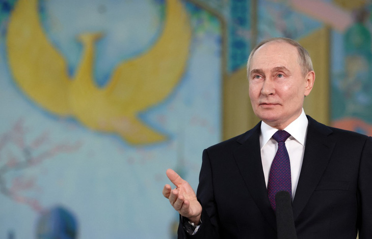 Tổng thống Nga Vladimir Putin sẽ không dự hội nghị hòa bình Ukraine tại Thụy Sĩ - Ảnh: AFP