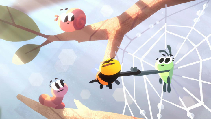 Khám phá thiên nhiên cùng chú ong nhỏ trong phim hoạt hình Bunny McBee- Ảnh 7.