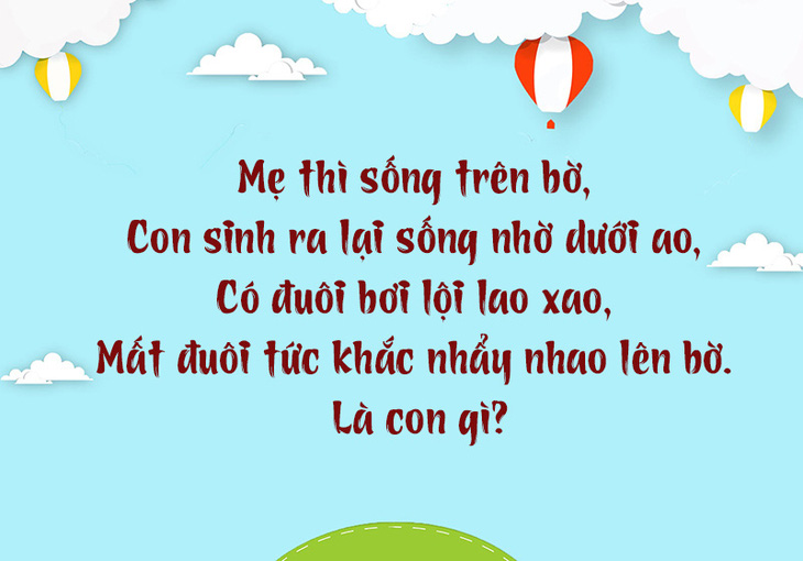 Con gì đầu ở dưới nước, đuôi lại trên rừng?- Ảnh 3.