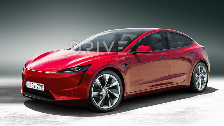 Tesla chỉ thật sự vươn tầm khi hãng chào sân mẫu xe có tầm giá phổ thông là Model 3, giúp mình tiếp cận được với nhiều khách hàng hơn, tuy nhiên thương hiệu Mỹ không tiếp tục hướng đi này cho tới tận thời điểm hiện tại - Ảnh: Drive