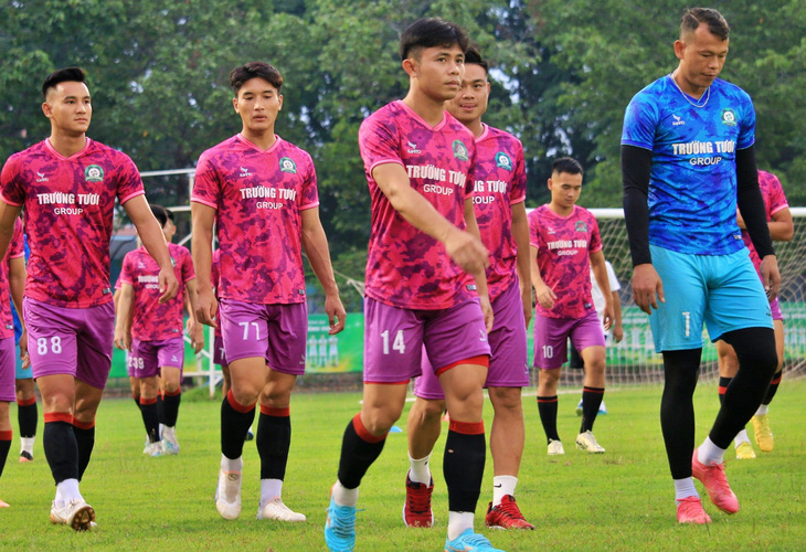 CLB Bình Phước sống lại hy vọng đá play-off tìm suất lên V-League mùa tới - Ảnh: TTBP