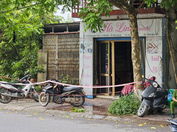 Hiện trường vụ cháy nhà dân ở Bắc Giang - Ảnh: THÀNH CÔNG