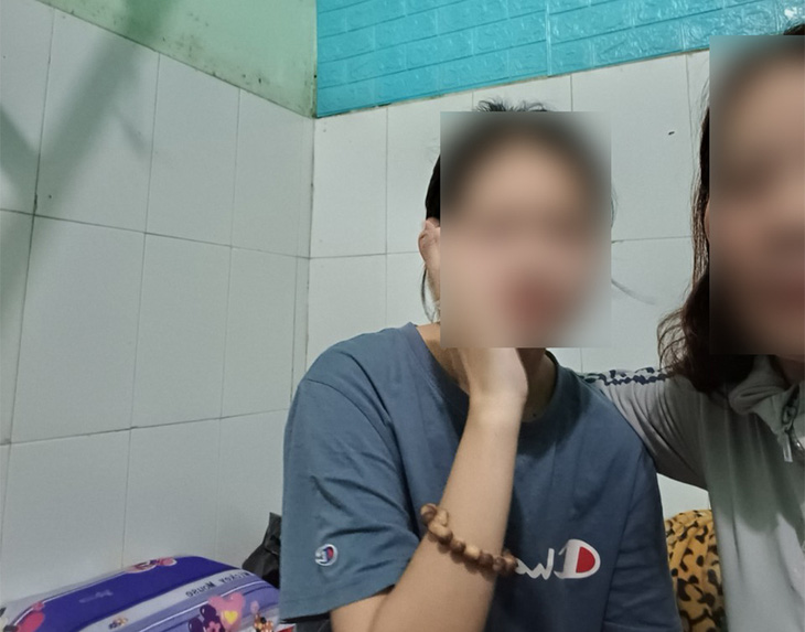 Công an TP Châu Đốc tìm thấy nữ sinh đi thi lớp 10 mất tích ở Đồng Nai - Ảnh: TIẾN VĂN