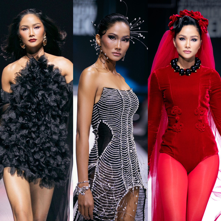 Hoa hậu H'Hen Niê với ba phong cách trình diễn cuốn hút - Ảnh: BTC