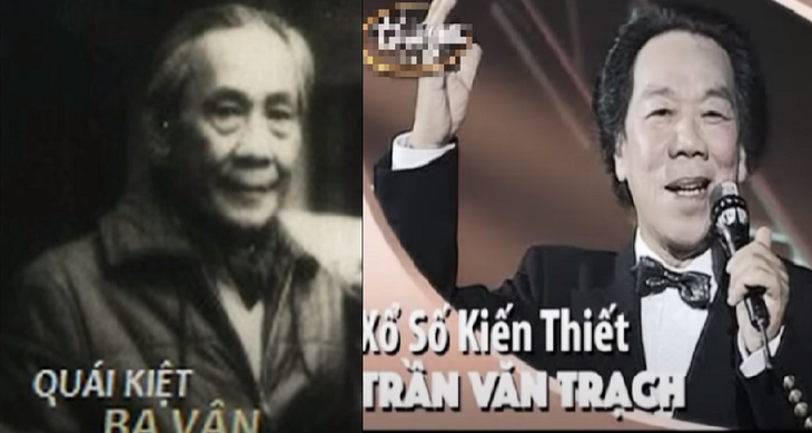Nghệ sĩ Ba Vân và Trần Văn Trạch xứng đáng với danh hiệu "quái kiệt" - Ảnh: Tư liệu TTO
