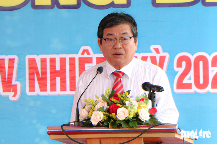 Ông Lưu Xuân Vĩnh - chủ tịch UBND tỉnh Ninh Thuận nhiệm kỳ 2016 - 2021 - Ảnh: DUY NGỌC