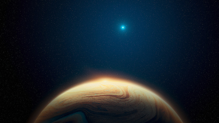 Ảnh minh họa về một hành tinh xa xôi trong Hệ Mặt trời của chúng ta - Ảnh: Getty Images