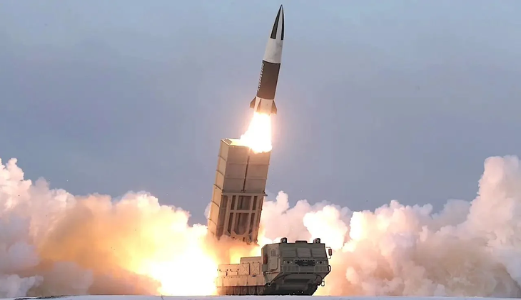 Tên lửa Hwasong của Triều Tiên. Ảnh: mil.in.ua