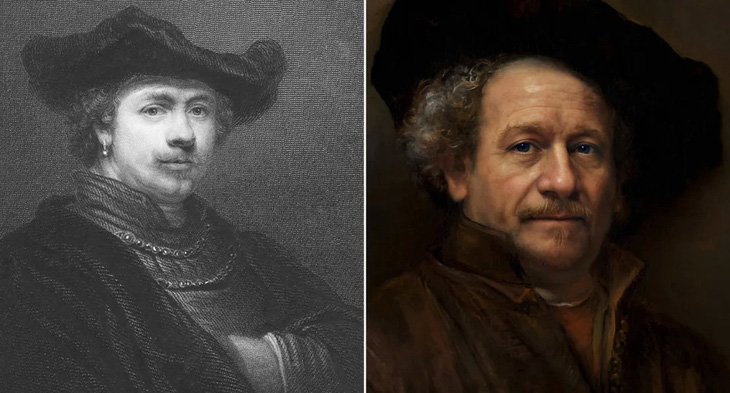 Họa sĩ nổi tiếng người Hà Lan Rembrandt - Ảnh: Bas Uterwijk