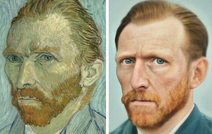Danh họa Van Gogh - Ảnh: Bas Uterwijk