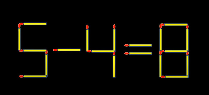 Thử tài IQ: Di chuyển một que diêm để 4-4=7 thành phép tính đúng- Ảnh 5.