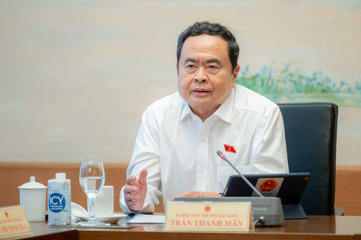 Chủ tịch Quốc hội Trần Thanh Mẫn - Ảnh: GIA HÂN