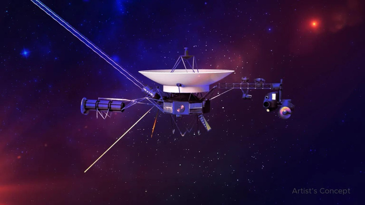 Hình minh họa về tàu vũ trụ Voyager 1 - Ảnh: NASA