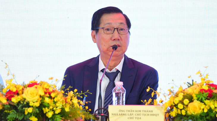 Chủ tịch Kido Trần Kim Thành đã chia sẻ từ năm 2008 là Kido đã có mục tiêu làm ngành hàng thiết yếu - Ảnh: H.K.