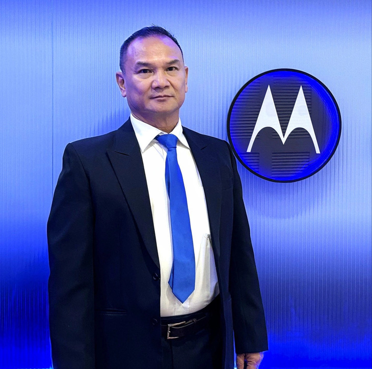 Ông Đinh Tiến Sơn, giám đốc điều hành kiêm giám đốc khoa học của Trung tâm Nghiên cứu và Phát triển Motorola Solutions Việt Nam.
