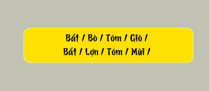 Thử tài tiếng Việt: Sắp xếp các từ sau thành câu có nghĩa (P117)- Ảnh 3.