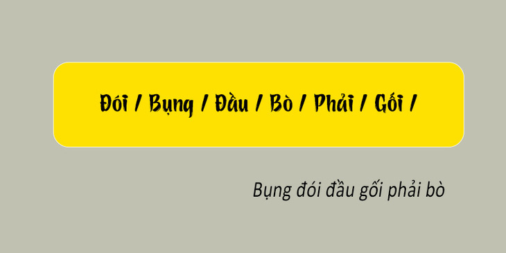 Thử tài tiếng Việt: Sắp xếp các từ sau thành câu có nghĩa (P117)- Ảnh 2.