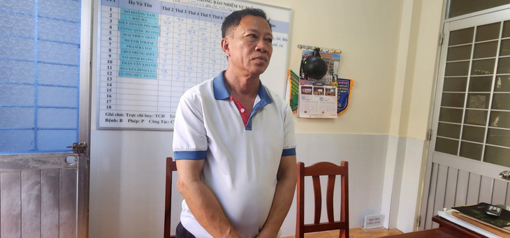 Ông Nguyễn Văn Nhưỡng - nguyên chủ tịch UBND xã Bãi Thơm (TP Phú Quốc) - Ảnh: CACC