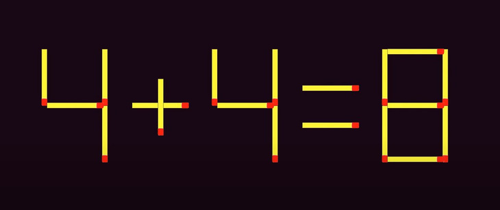 Thử tài IQ: Di chuyển hai que diêm để 0/2=3 thành phép tính đúng- Ảnh 6.