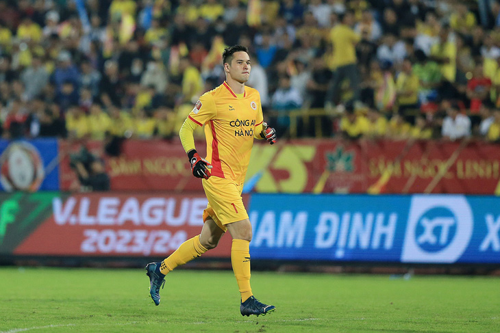 Filip Nguyễn dần thích nghi với môi trường V-League - Ảnh: HOÀNG TÙNG