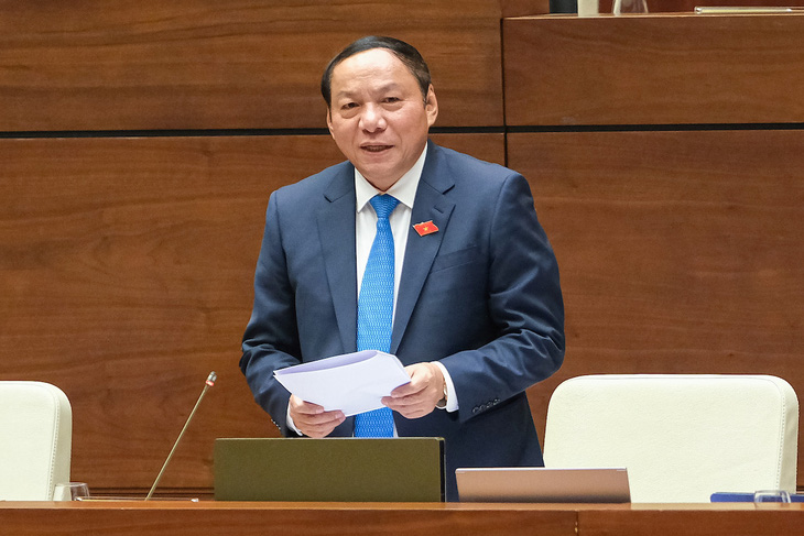 Bộ trưởng Bộ Văn hóa, Thể thao và Du lịch Nguyễn Văn Hùng - Ảnh: GIA HÂN