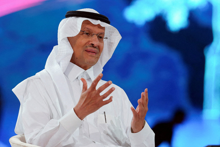 Bộ trưởng năng lượng Saudi Arabia, ông Abdulaziz bin Salman Al-Saud - Ảnh: REUTERS 