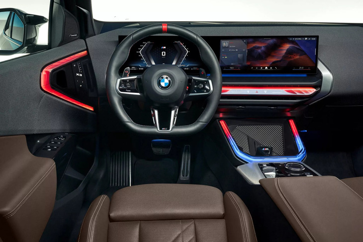 BMW X3 2025 ra mắt: Thiết kế gây tranh cãi, màn hình cong, động cơ mạnh hơn cạnh tranh GLC- Ảnh 13.