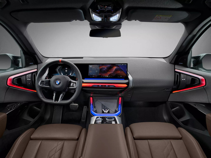 BMW X3 2025 ra mắt: Thiết kế gây tranh cãi, màn hình cong, động cơ mạnh hơn cạnh tranh GLC- Ảnh 12.