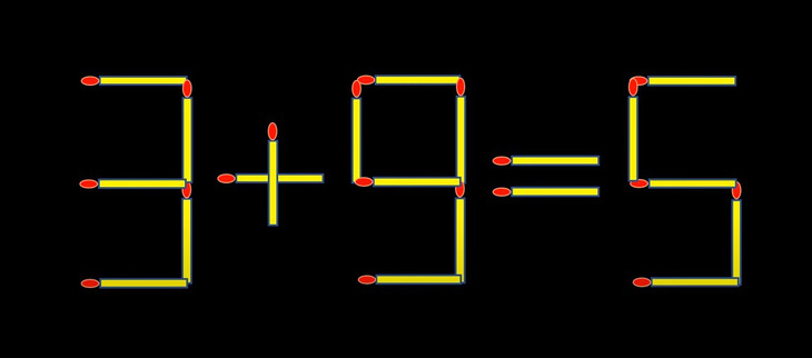 Thử tài IQ: Di chuyển hai que diêm để 1-9=8 thành phép tính đúng- Ảnh 3.