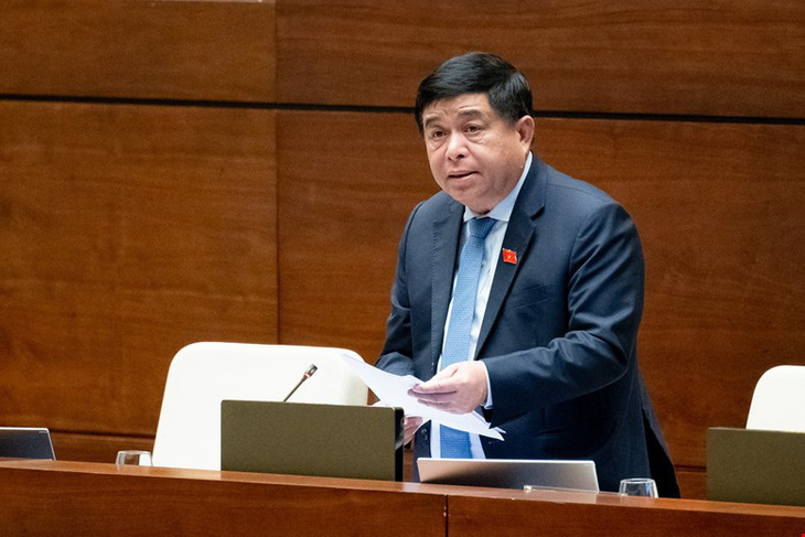 Bộ trưởng Bộ Kế hoạch và Đầu tư Nguyễn Chí Dũng - Ảnh: QUOCHOI.VN