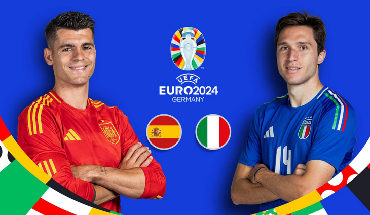 Tuyển Tây Ban Nha và Ý được dự đoán sẽ hòa nhau ở lượt trận thứ 2 bảng B Euro 2024 - Ảnh: UEFA