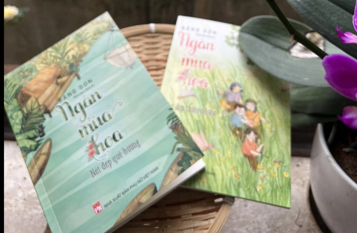 Cuốn sách Ngàn mùa hoa của Băng Sơn - Ảnh: NXB Phụ nữ Việt Nam