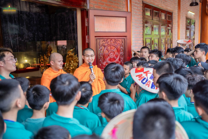 Hình ảnh các khóa sinh tham dự khóa tu mùa hè lần 1 năm 2024 tại chùa Ba Vàng
