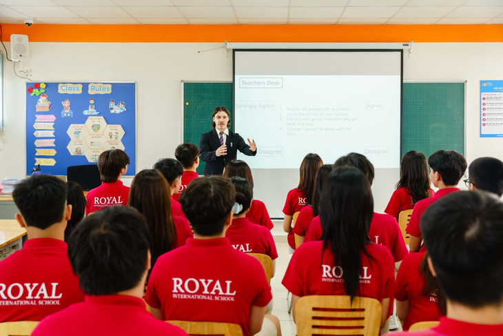 Một lớp học tại Royal School