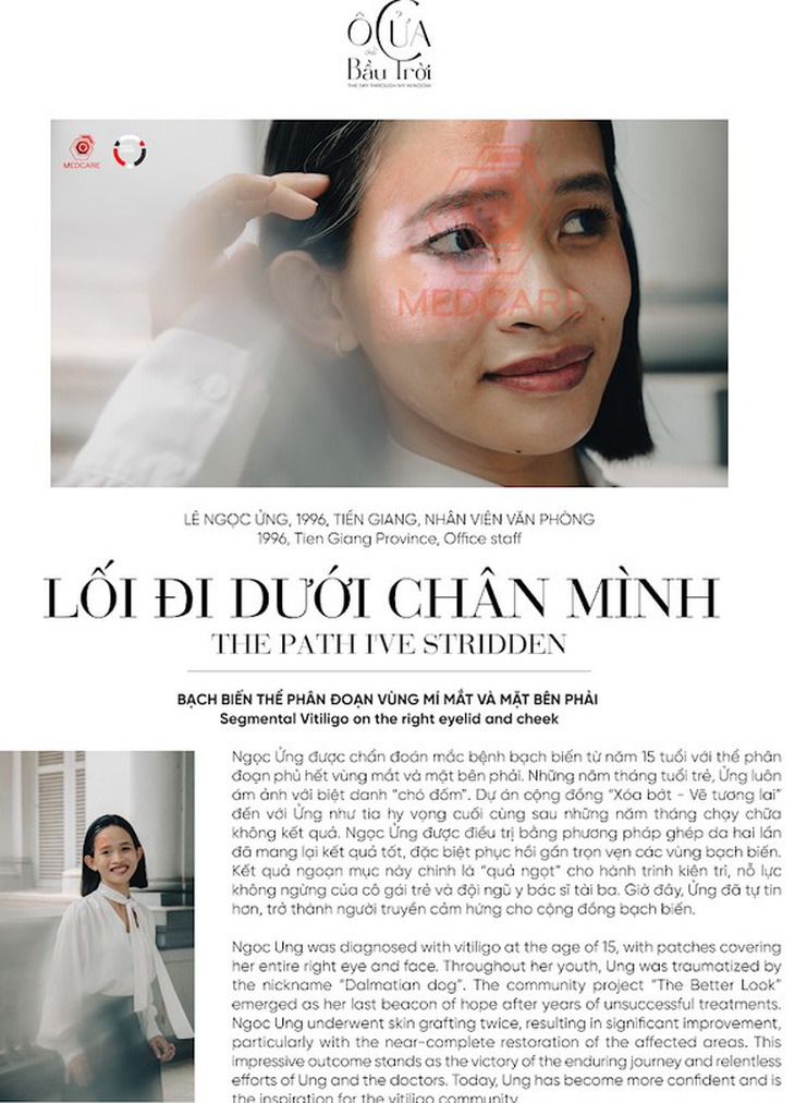 Câu chuyện của chị Lê Ngọc Ửng thuộc dự án 