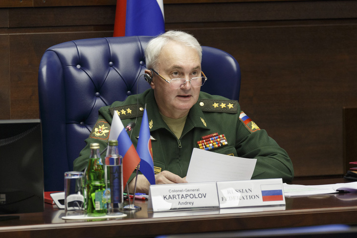 Chủ tịch Ủy ban Quốc phòng Hạ viện Nga Andrei Kartapolov - Ảnh: Bộ Quốc phòng Liên bang Nga