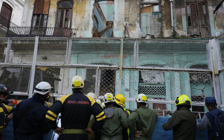 1 tuần 4 vụ sập nhà ở thủ đô La Habana, Cuba