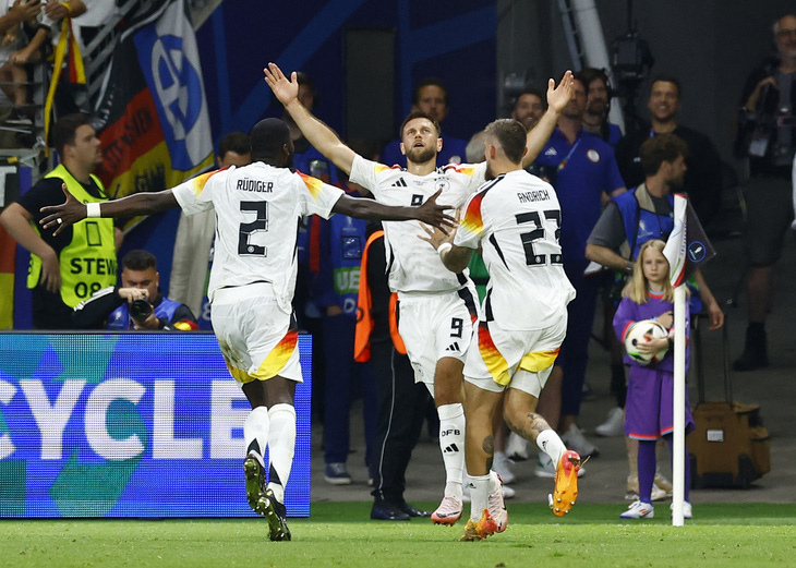 Tuyển Đức giành ngôi nhất bảng A Euro 2024 - Ảnh: REUTERS