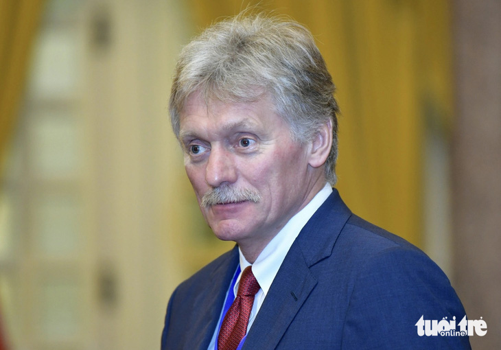 Người phát ngôn Điện Kremlin Dmitry Peskov - Ảnh: NAM TRẦN