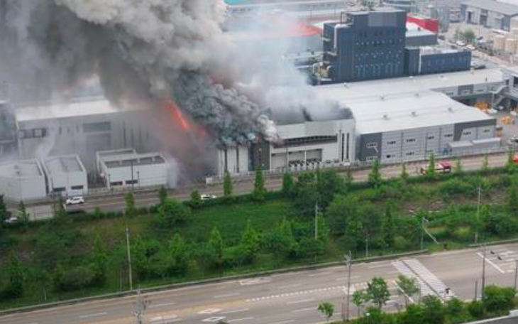 Cháy lớn tại nhà máy sản xuất pin ở Hàn Quốc, tìm thấy 20 thi thể