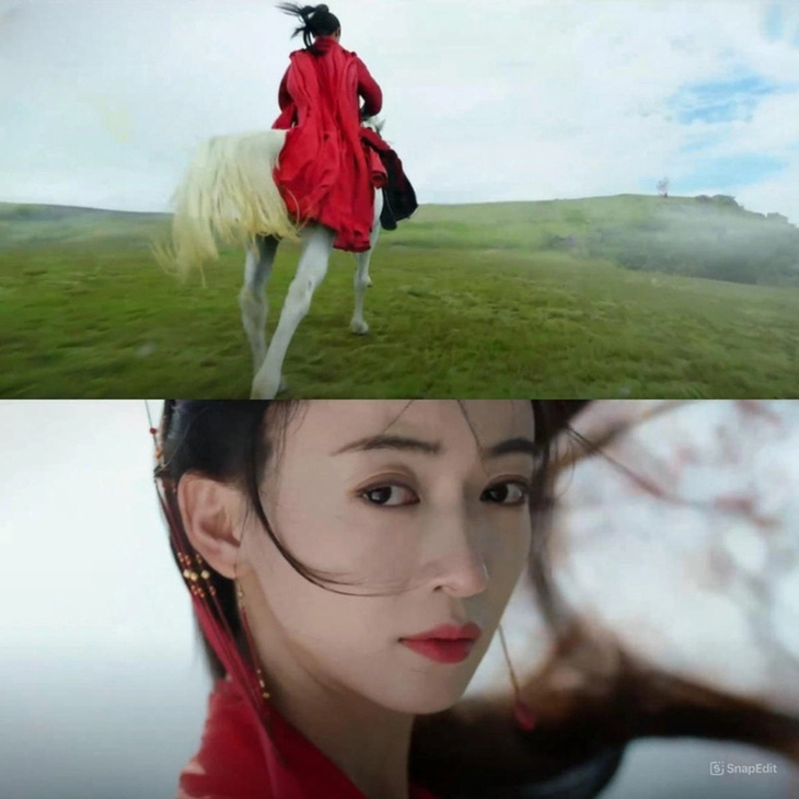 Cảnh kết phim gây tranh cãi của Mặc vũ vân gian - Ảnh: Youku