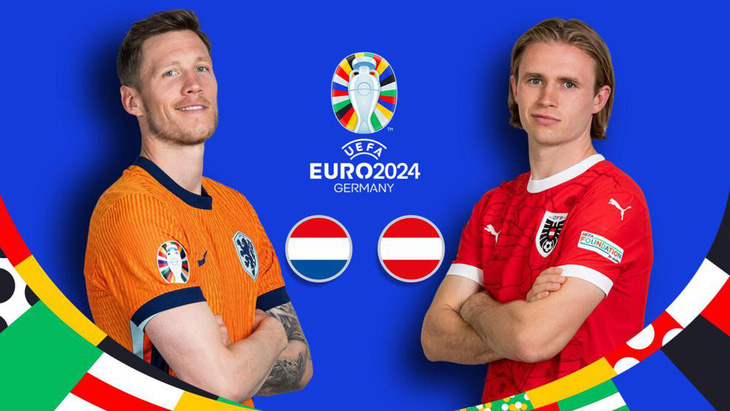 Máy tính dự đoán đội tuyển Hà Lan sẽ thắng đậm Áo trong cuộc đối đầu tại bảng D Euro 2024 lúc 23h ngày 25-6 - Đồ họa: AN BÌNH