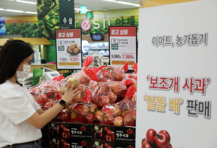 Diện tích cây ăn trái của Hàn Quốc bị thu hẹp do biến đổi khí hậu- Ảnh 1.